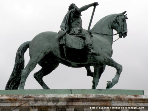 Rytterstatuen på Amalienborg Slotsplads
